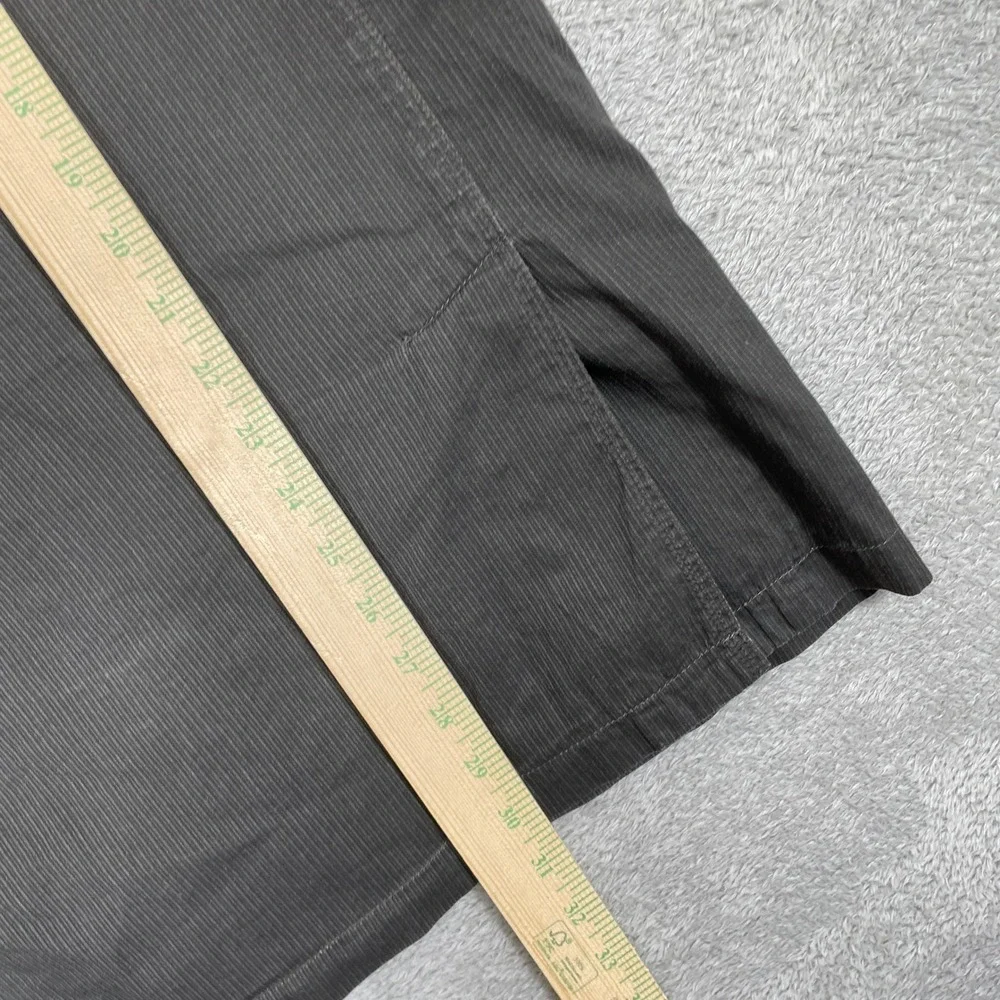 Pop Icon Corduroy Blazer Mens Large Grey Winged Cross Embroidered Y2K Grunge